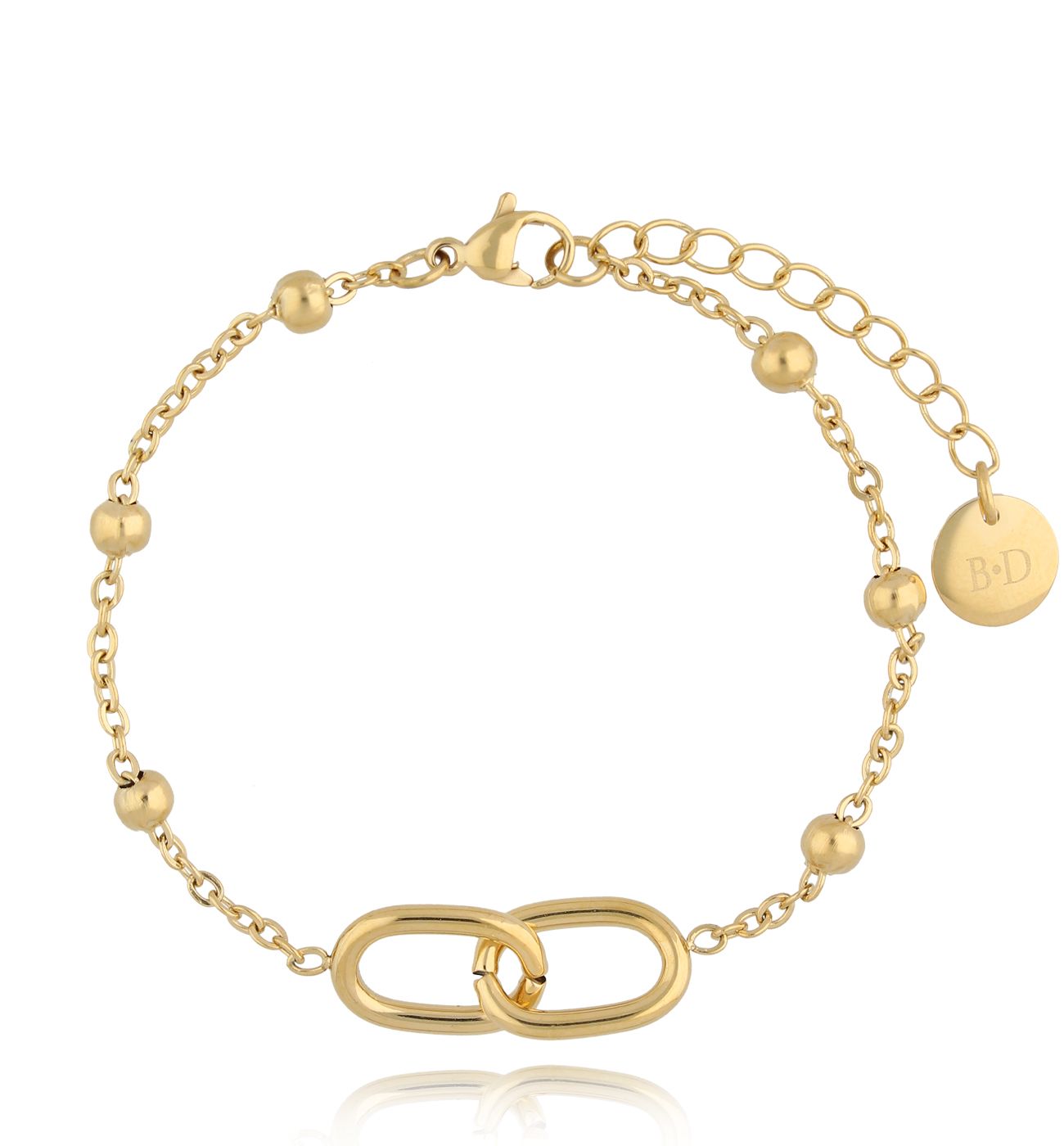 Bransoletka złota z kuleczkami Sagacity BSA0470