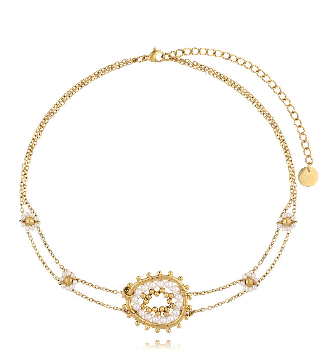 Choker perłowy Beades NBI0024 - By Dziubeka