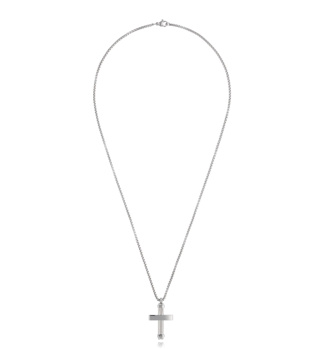 Naszyjnik z krzyżykiem męski Lambi - By Dziubeka