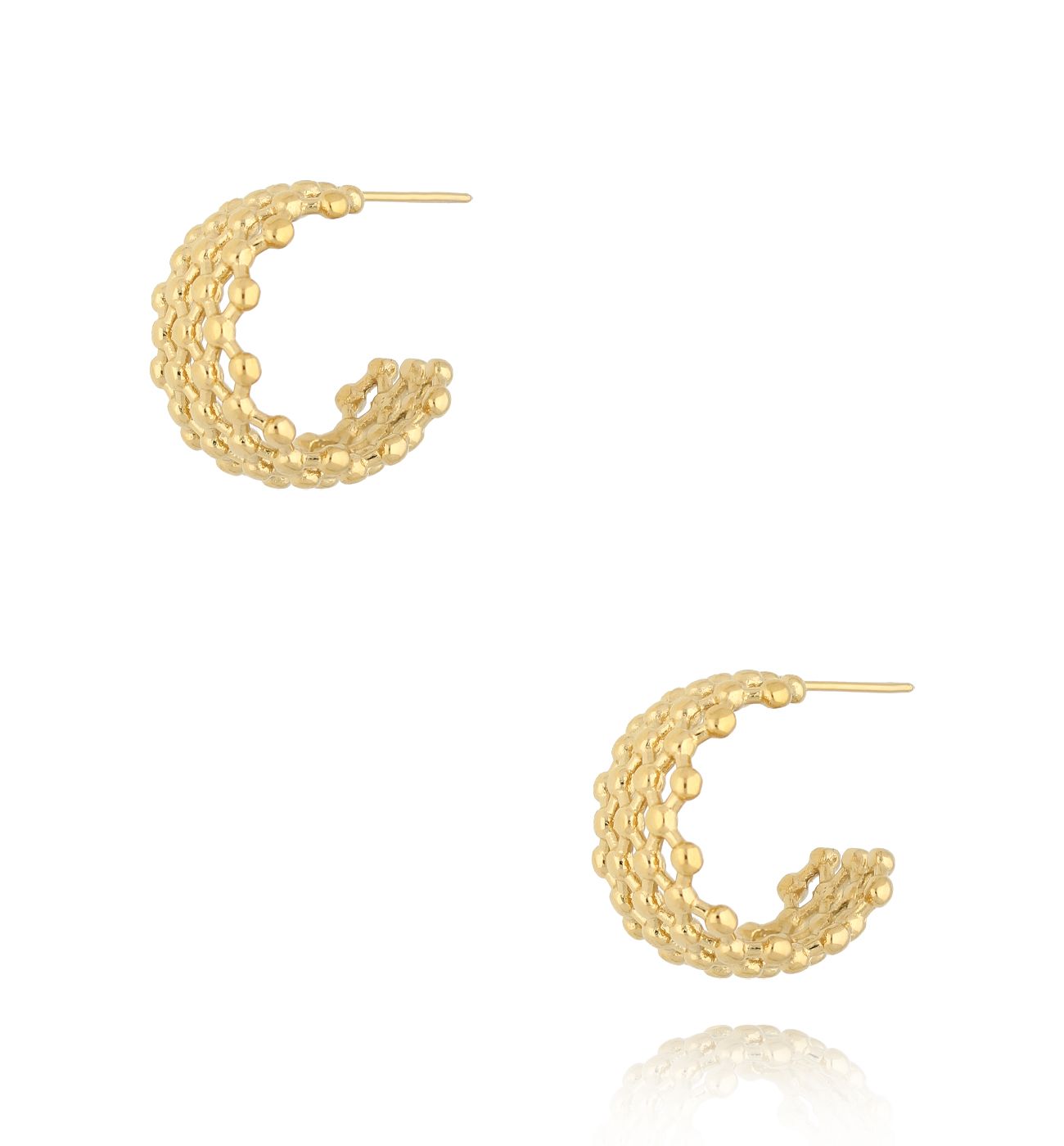 Kolczyki złote Nadège KSY0073 - By Dziubeka