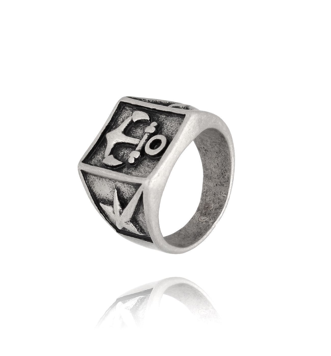 Pierścionek męski z kotwicą Bonarcado PMITC0098 - By Dziubeka