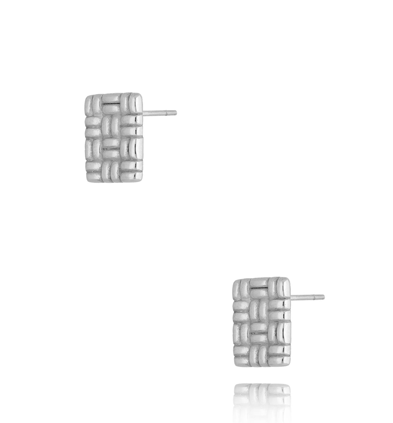 Kolczyki ze stali szlachetnej srebrne September KSA0674