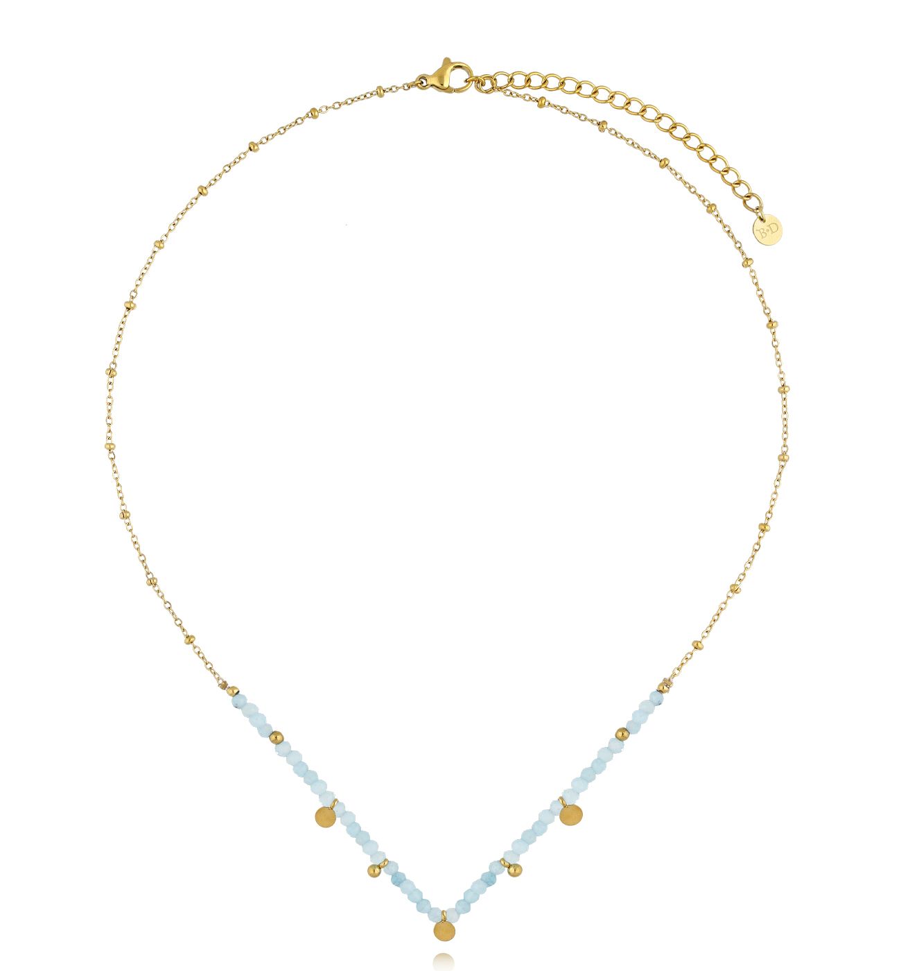 Naszyjnik z amazonitami Rainforest - By Dziubeka