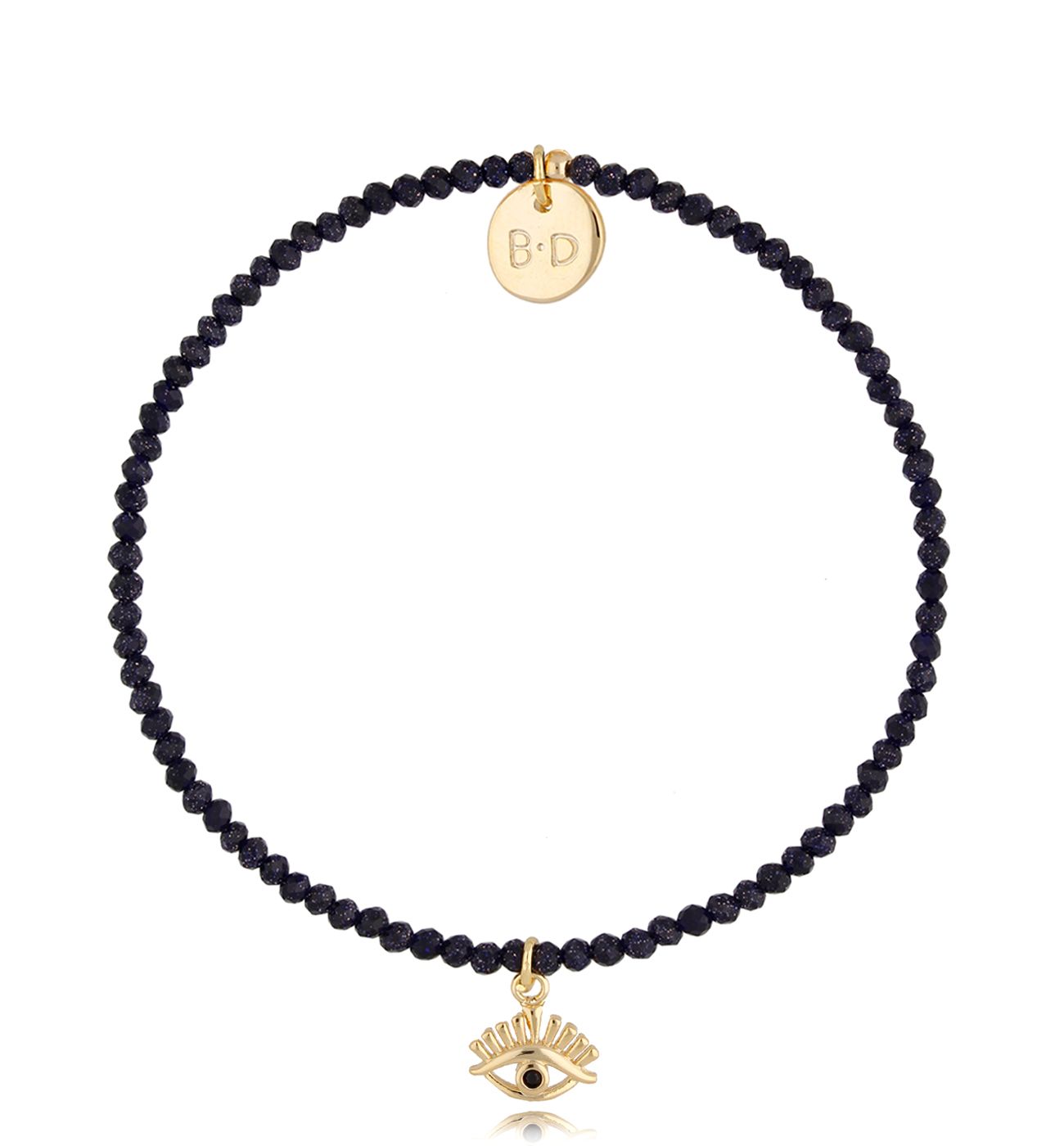 Bransoletka z kamieniami Noc Kairu i okiem Lifestyle BTW0915