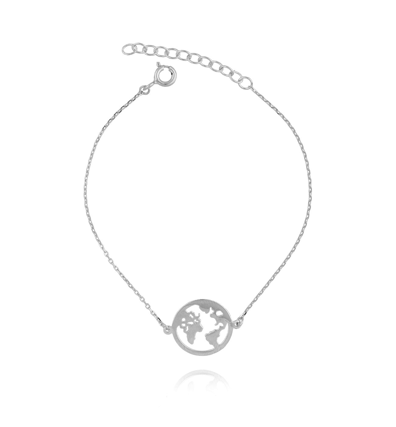 Bransoletka srebrna z planetą BSE0088