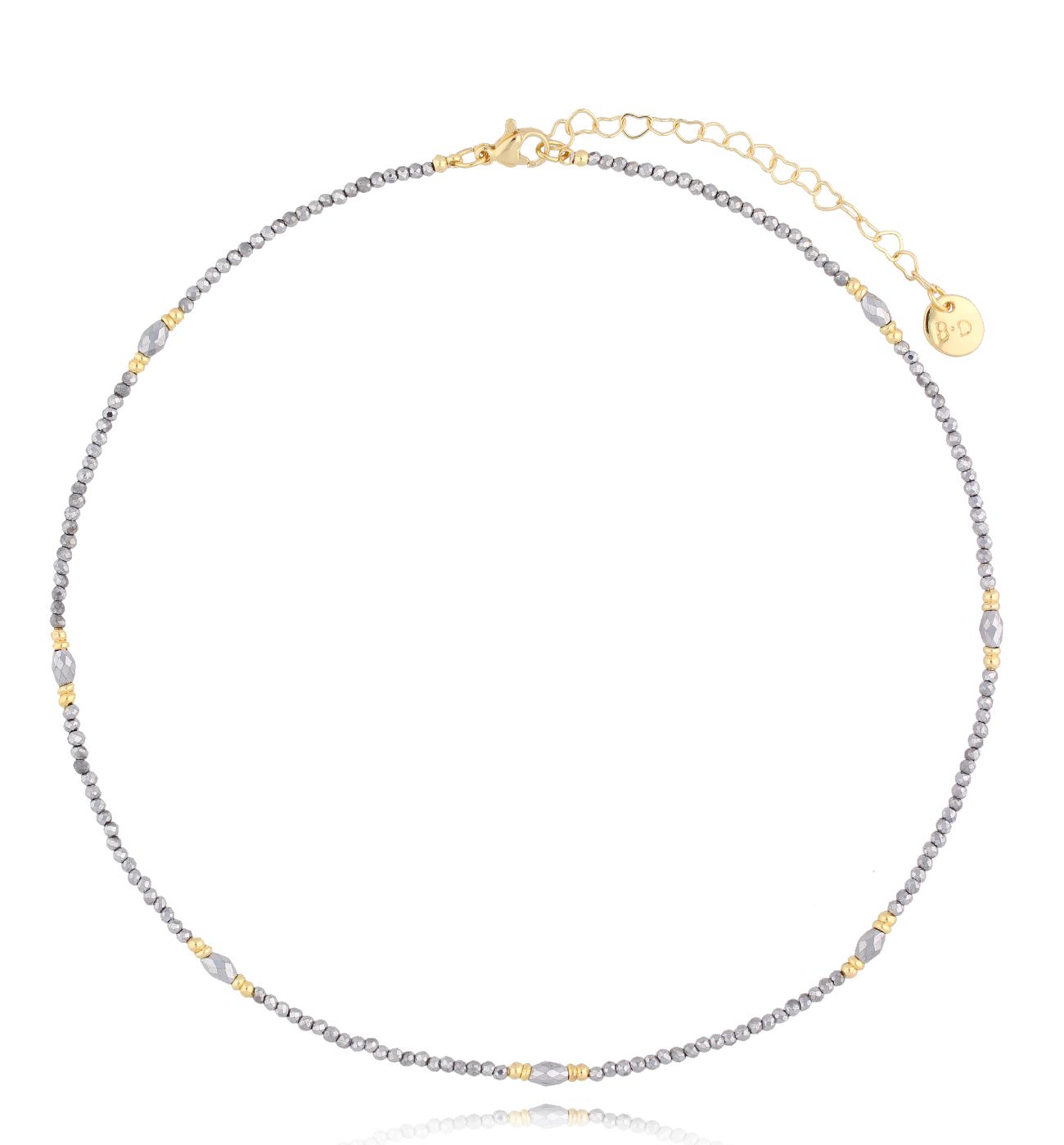 Naszyjnik z hematytami Calgary - By Dziubeka