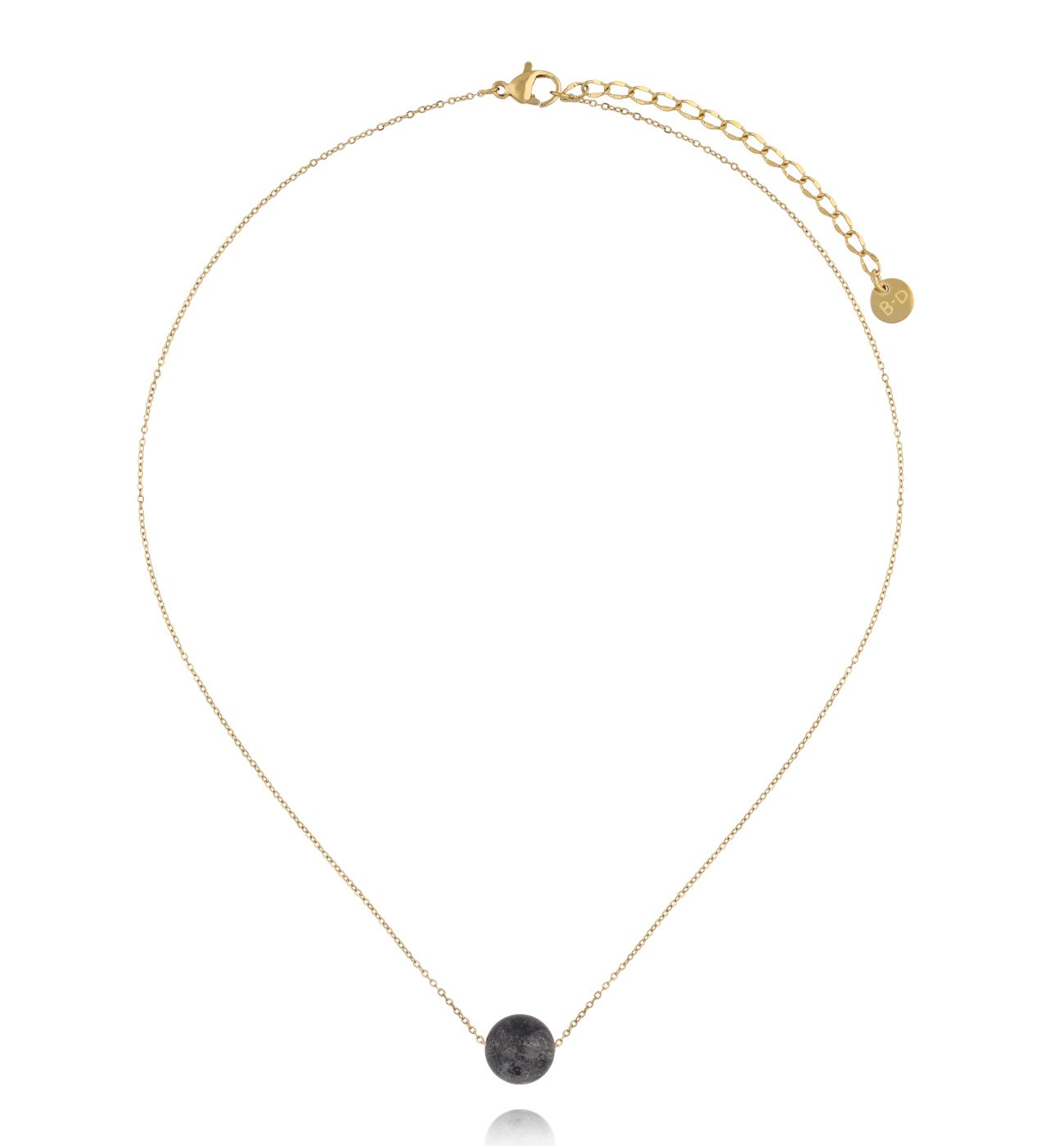 Naszyjnik z labradorytem NLB0340