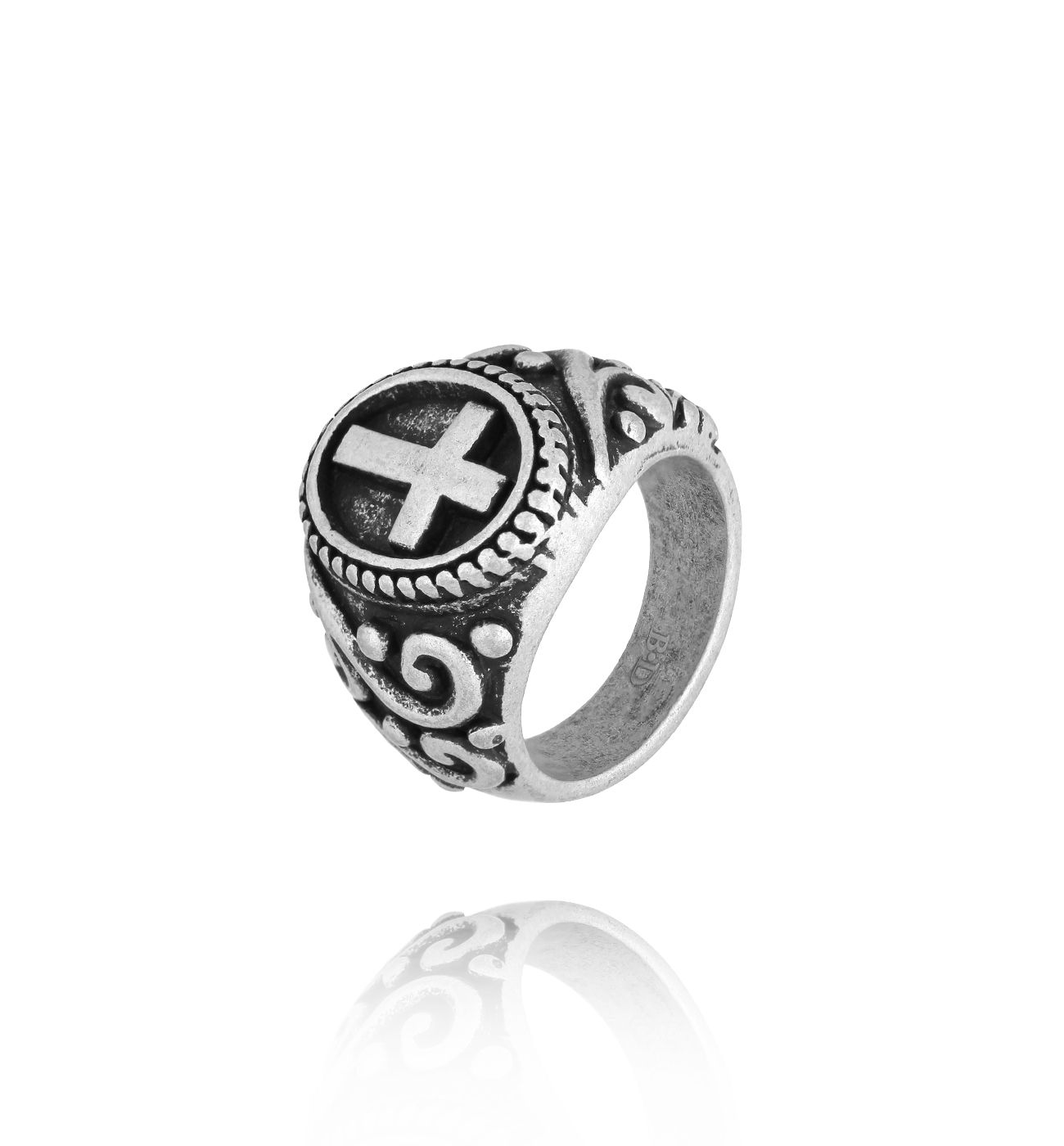 Sygnet męski z krzyżem PMITC0165