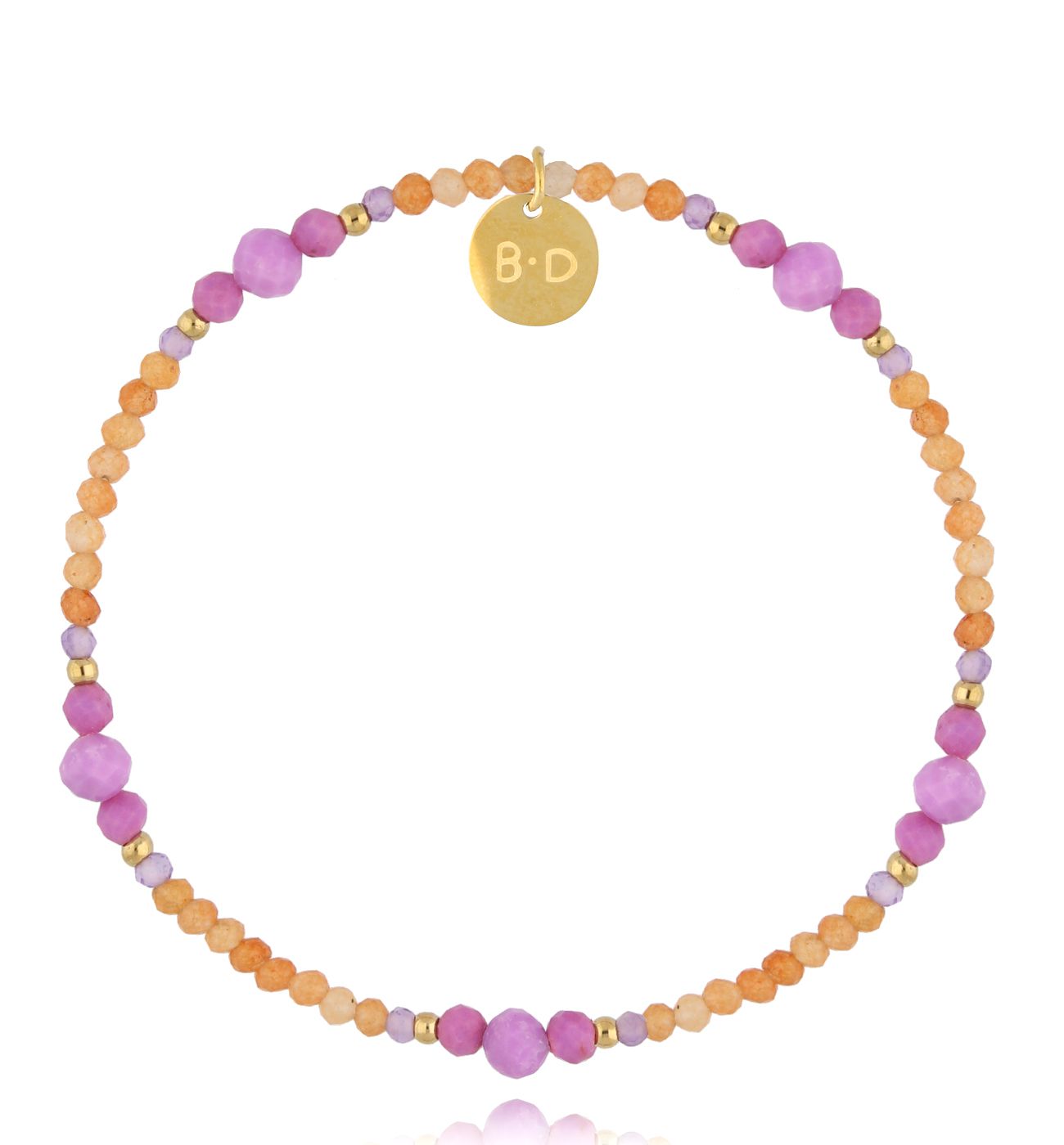 Bransoletka z awenturynami i fosforytami BTW2960