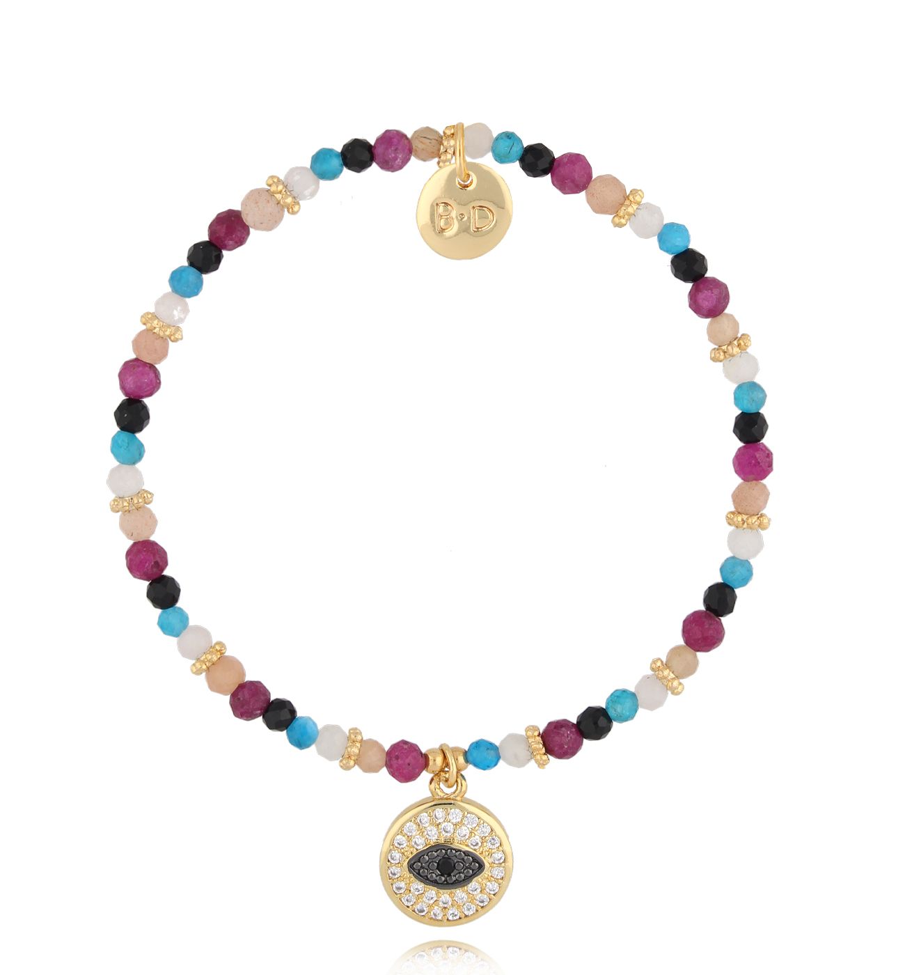 Bransoletka z kamieniami naturalnymi Amayas BTW2304