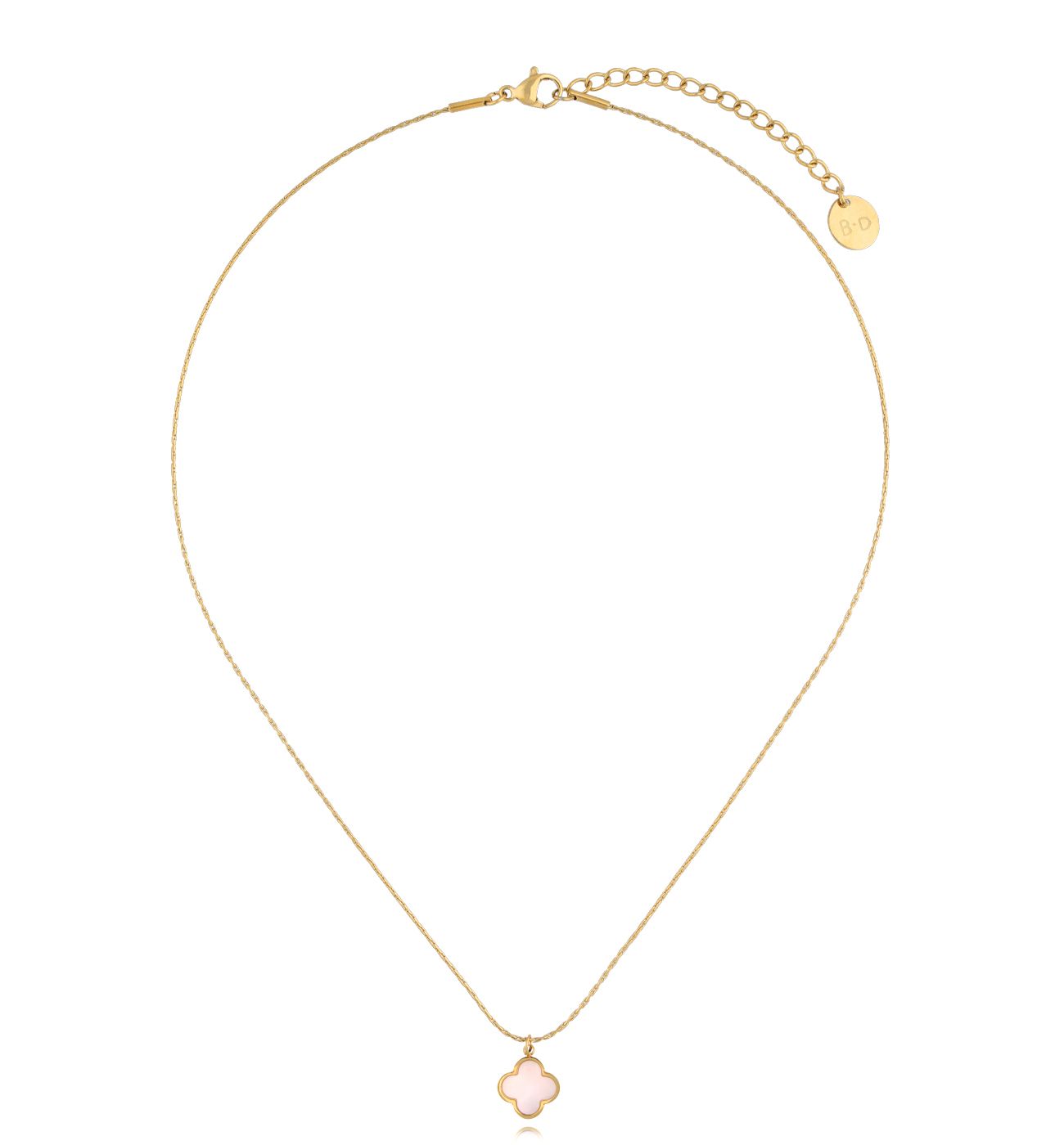 Naszyjnik z koniczynką Clover NSY0287 - By Dziubeka