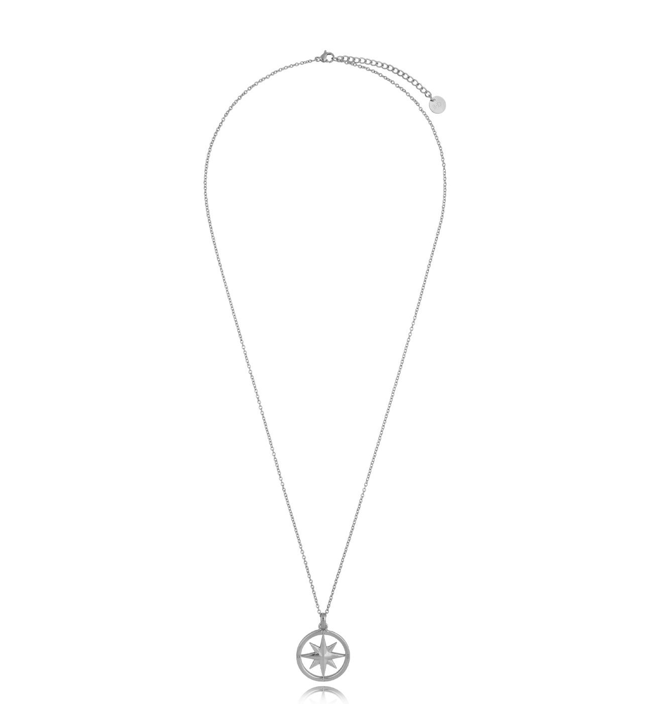 Naszyjnik róża wiatrów srebrny Pacific - By Dziubeka