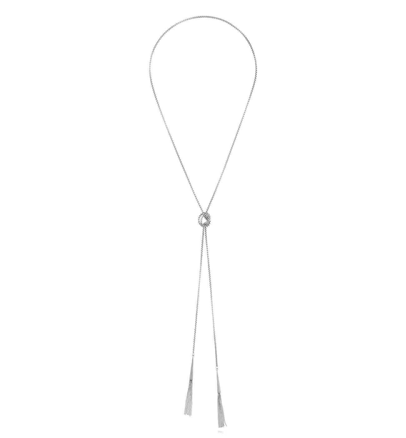 Naszyjnik srebrny z chwostami Aurora - By Dziubeka