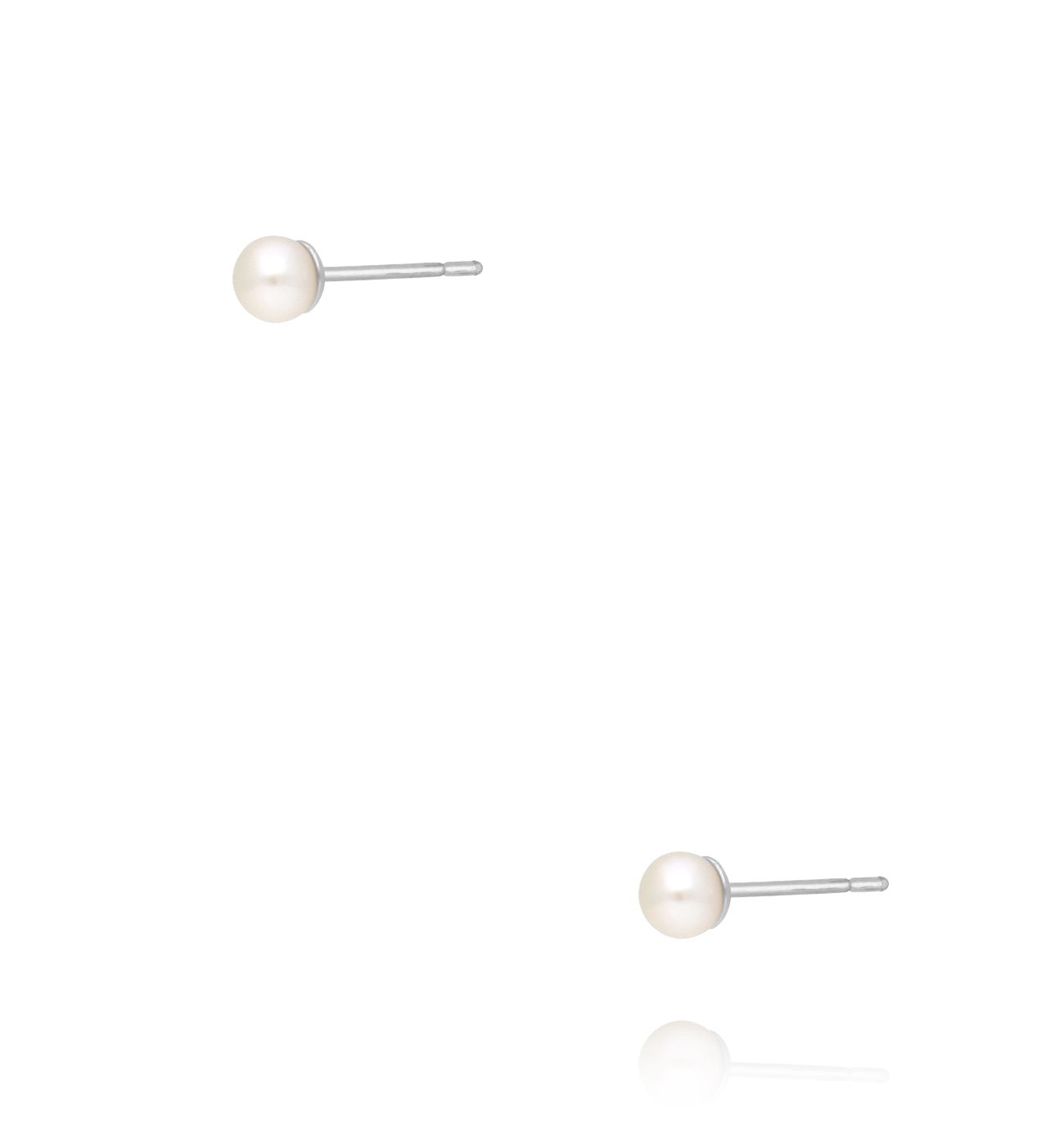 Kolczyki srebrne z perełkami KCA0109