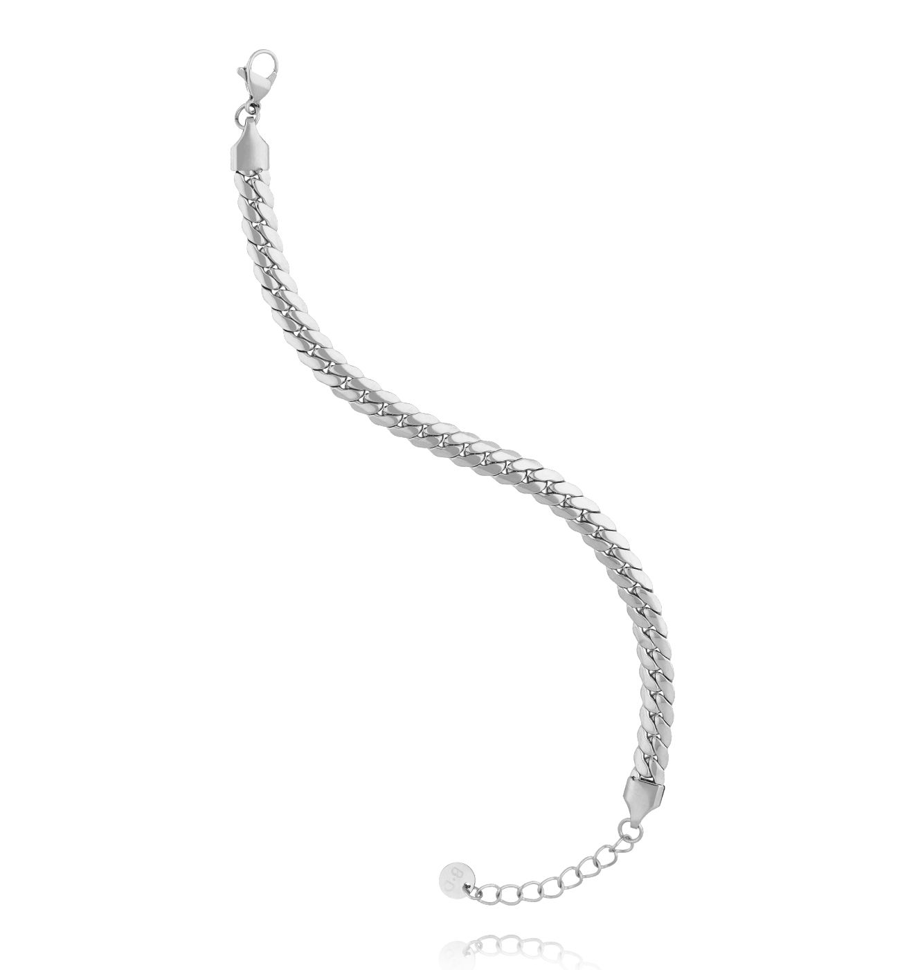 Bransoletka srebrny łańcuch BSY0327