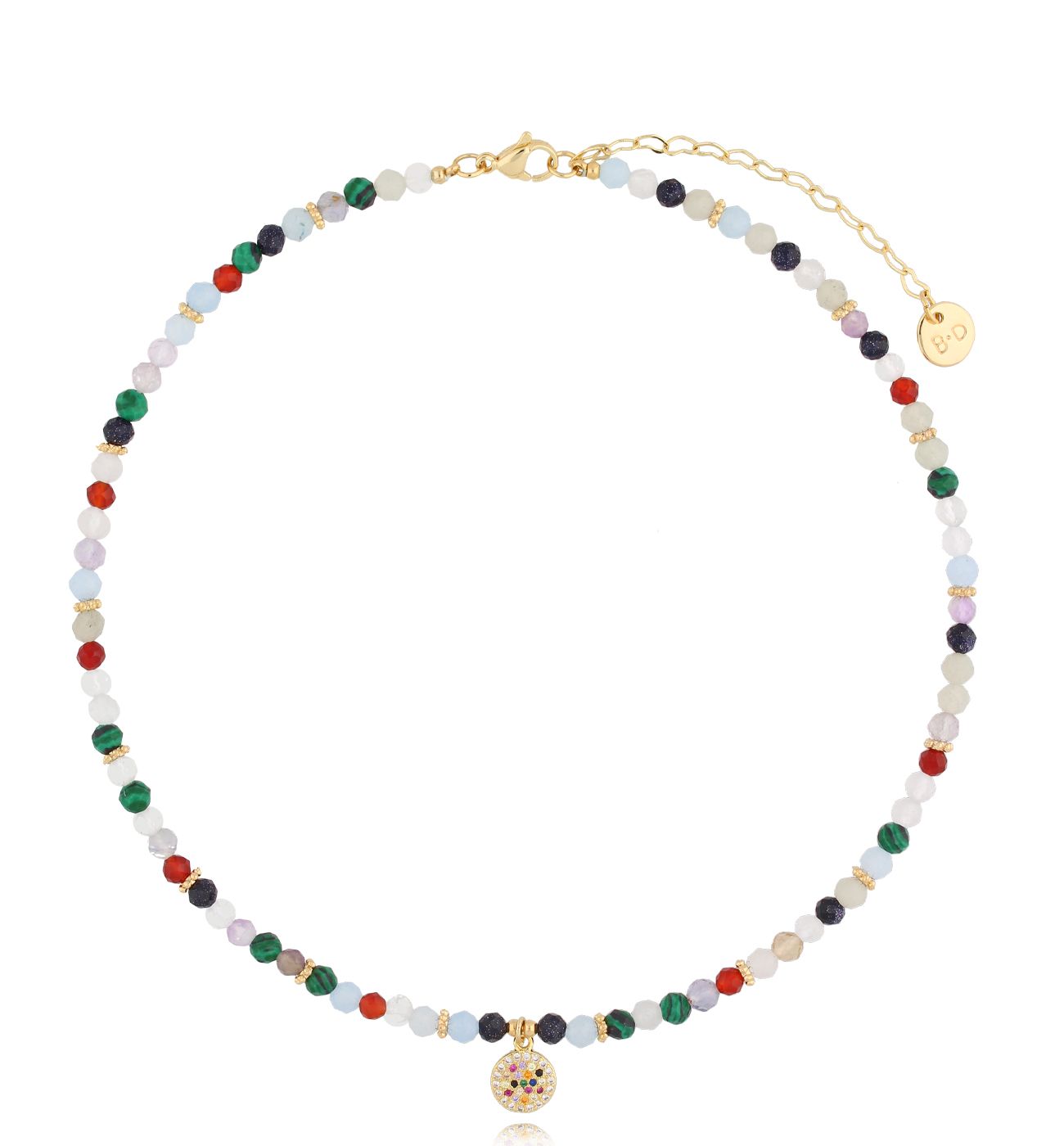 Naszyjnik z kamieniami naturalnymi Amayas - By Dziubeka