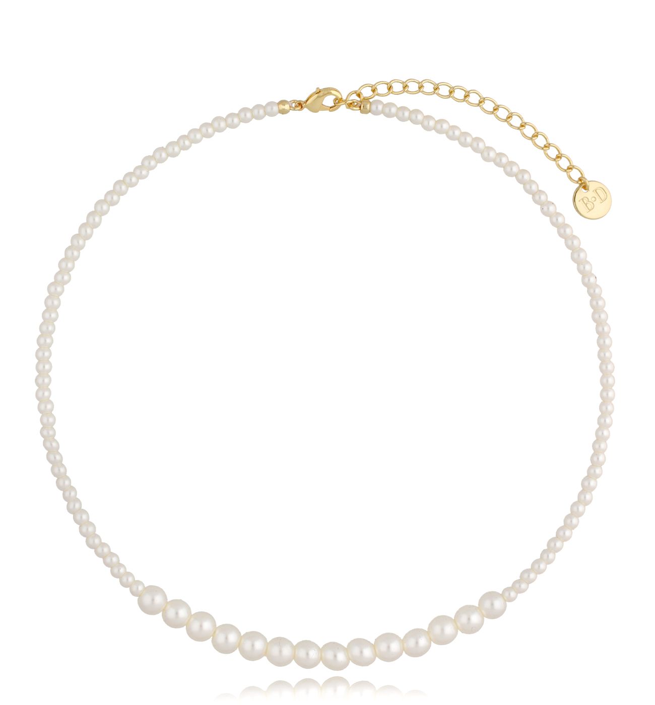 Naszyjnik perłowy 38 cm Cour NPE0165