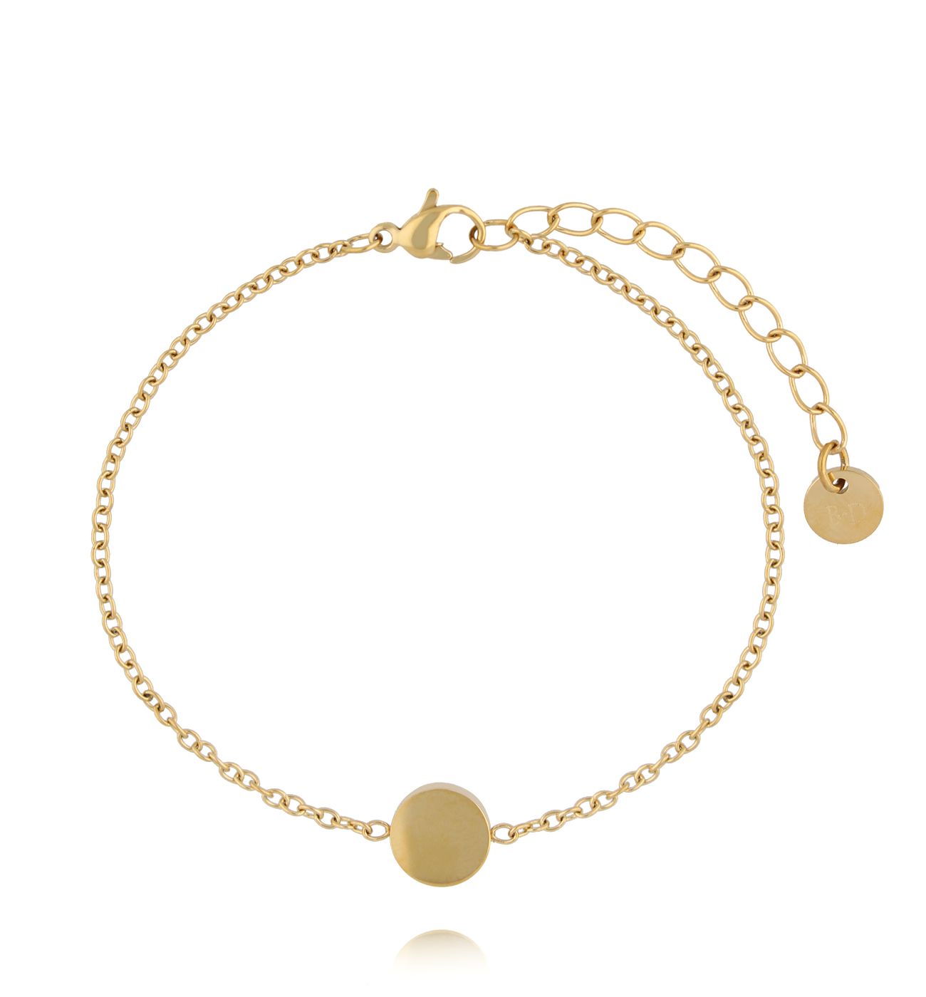 Bransoletka z kółkiem złota BSA0958