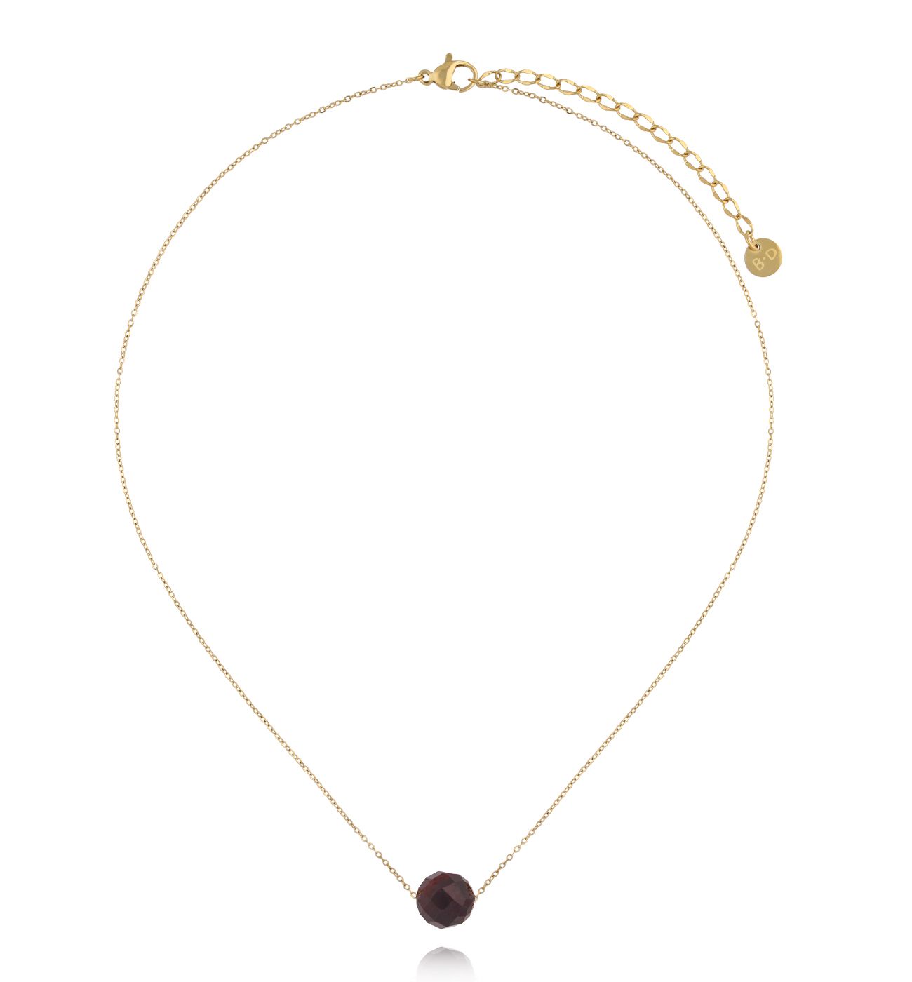 Naszyjnik z granatem - By Dziubeka