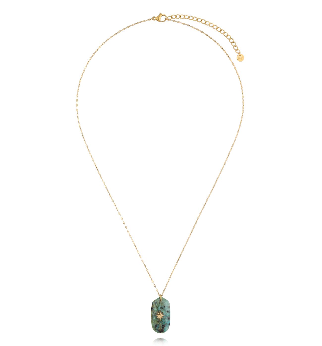 Naszyjnik z turkusem afrykańskim Ubud Harmony - By Dziubeka