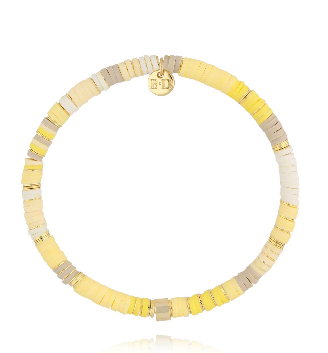 Bransoletka masełkowo beżowa BSC2305