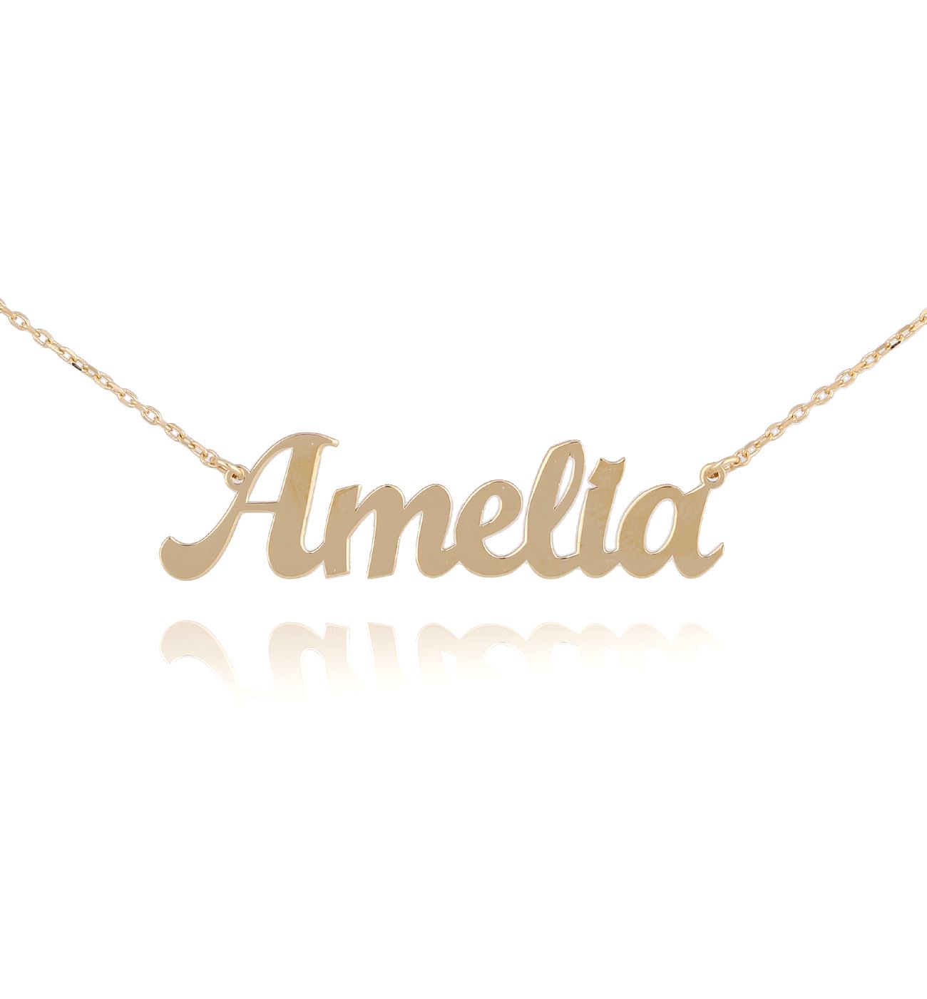 Naszyjnik pozłacany AMELIA - By Dziubeka