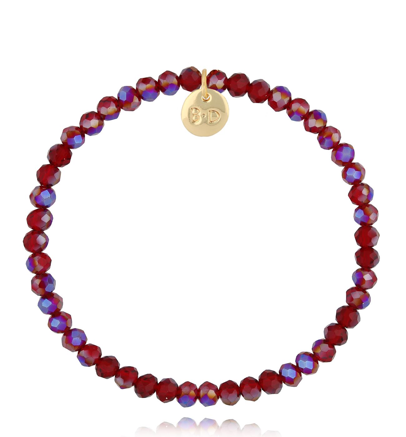 Bransoletka z kryształkami BCY0416 - By Dziubeka