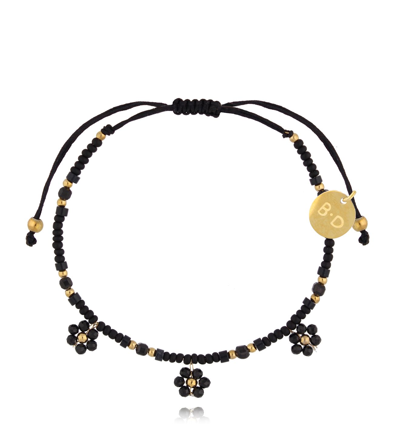 Bransoletka z turmalinami Stone Flowers BMT0257 - By Dziubeka