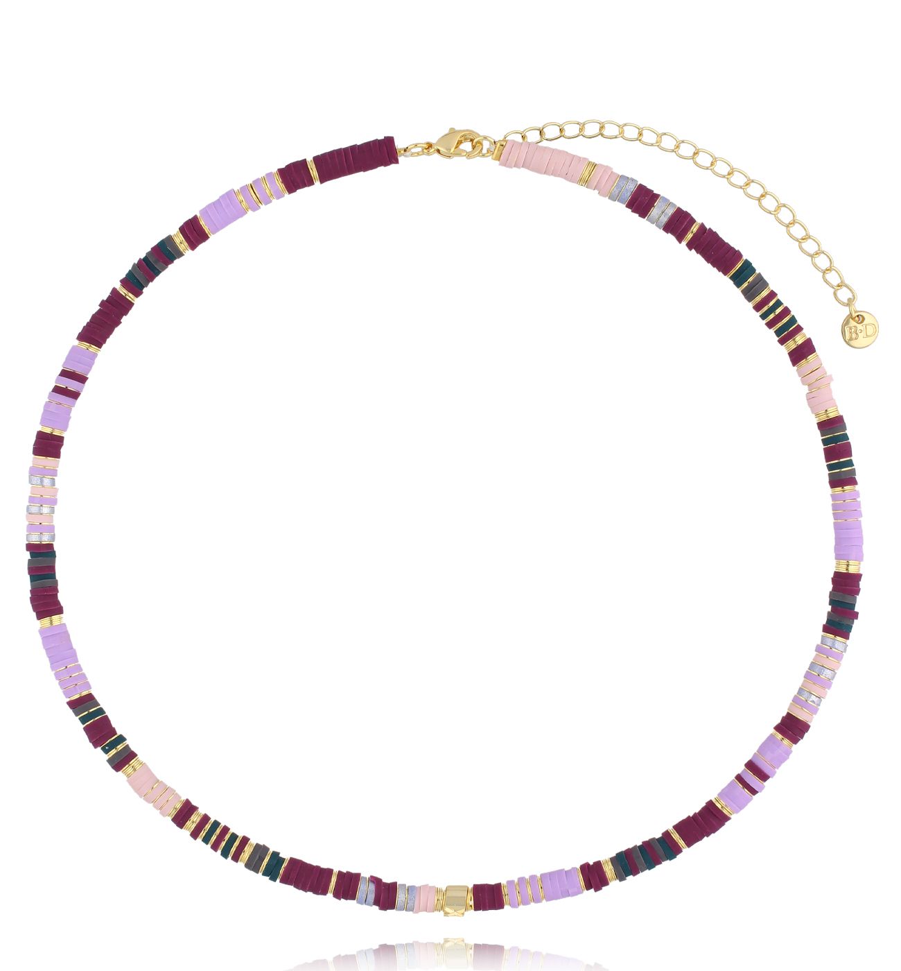 Naszyjnik fioletowy Bird - By Dziubeka