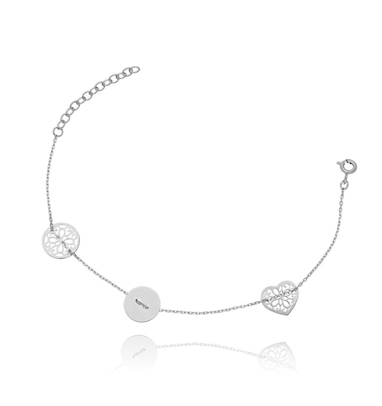 Bransoletka ze srebra BSE0025