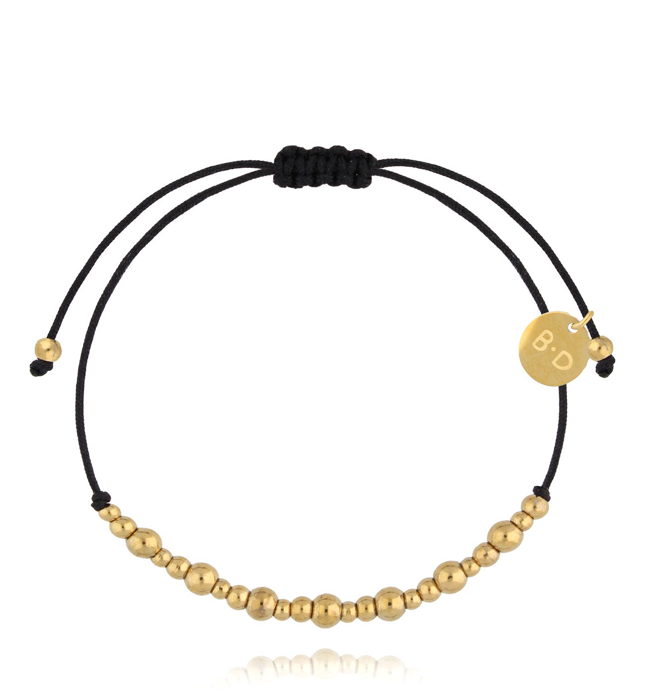 Bransoletka złota z kuleczkami BMT0037