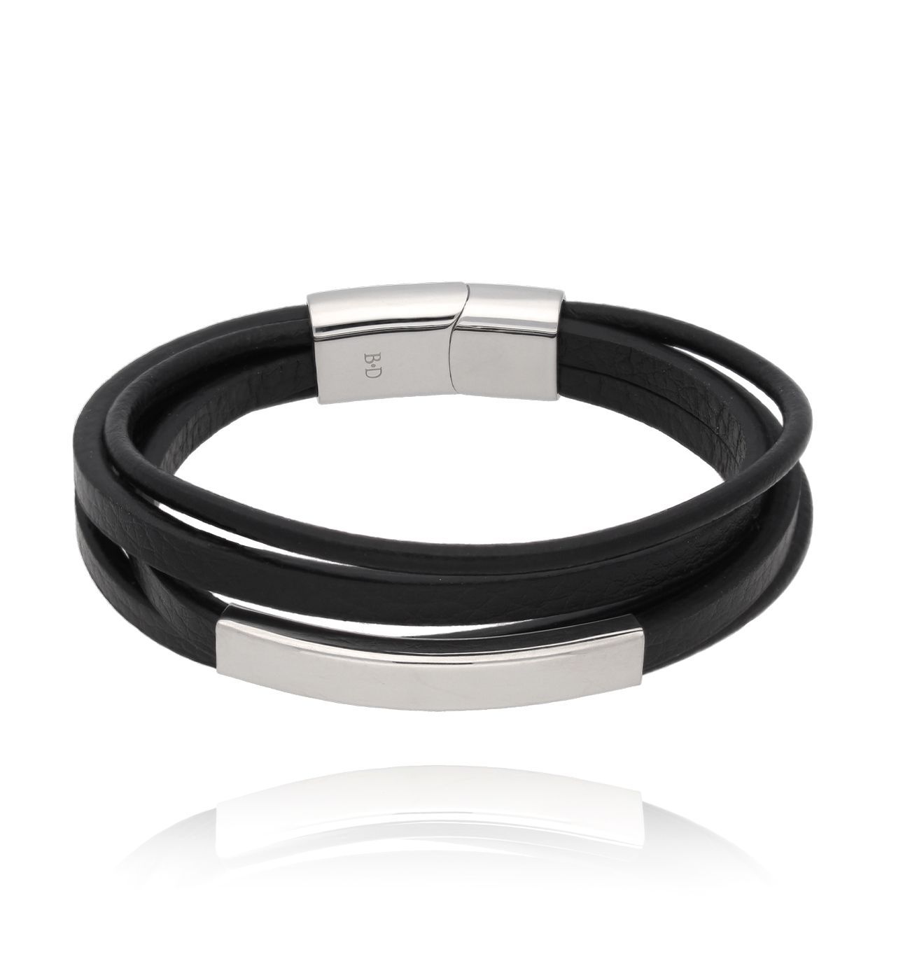 Bransoletka męska skórzana Isleif BMITC0544