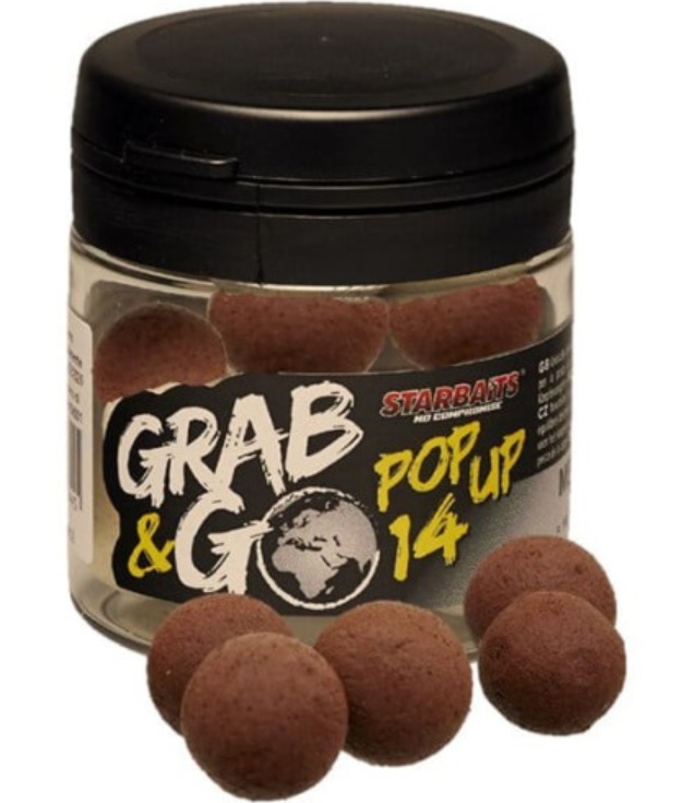Starbaits Kulki Grab&Go Global Pop Up 14mm Whisky Cola
