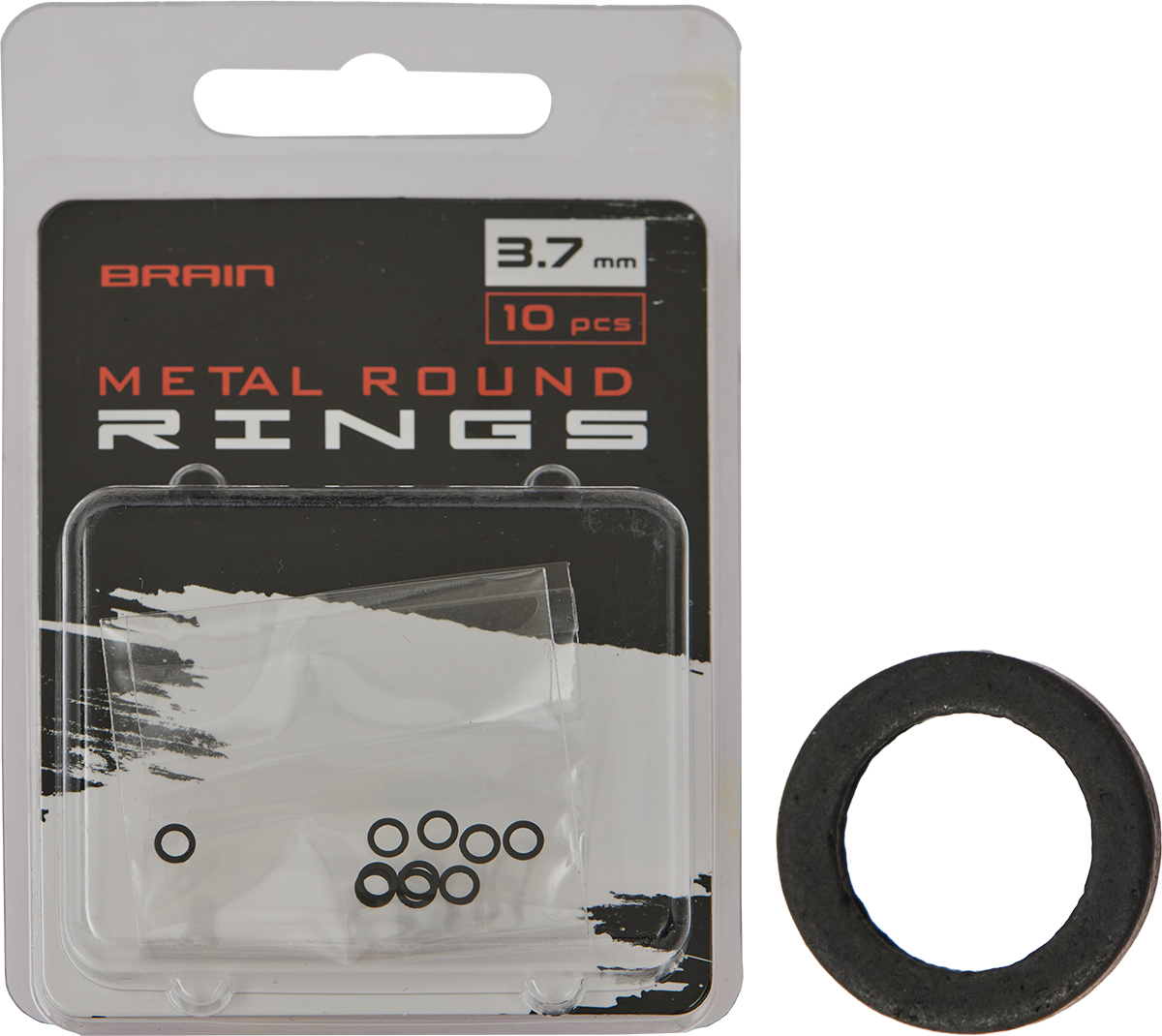 Brain Kółko łącznikowe Metal Round Rings 3,7mm