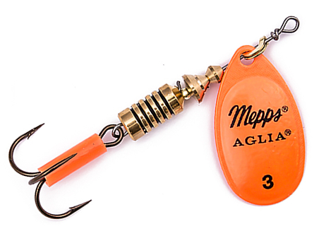 Mepps błystka AGLIA FLUO POMARAŃCZ #1