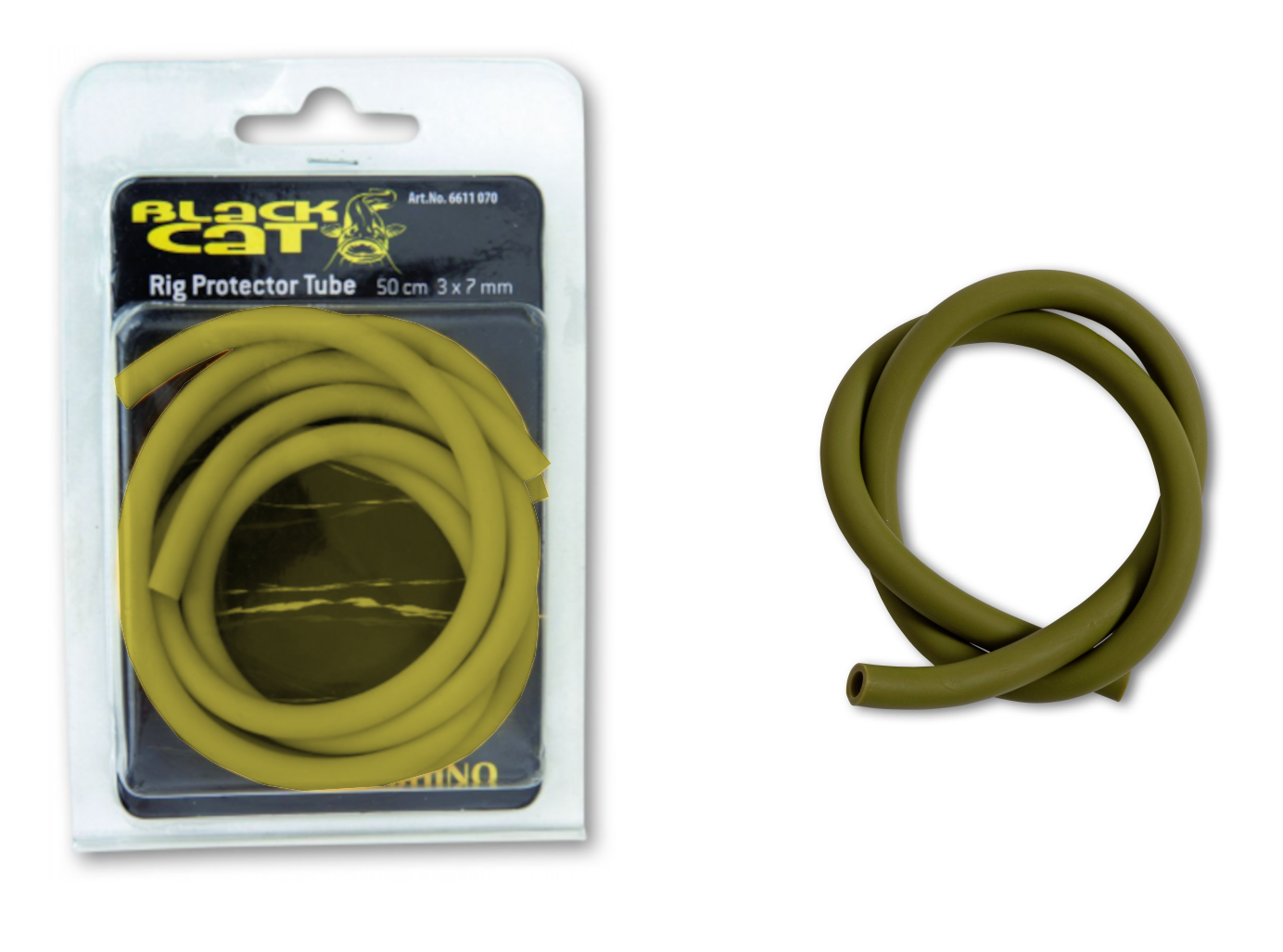 Black Cat Rurka Otulina do przyponów sumowych 1m 2mm