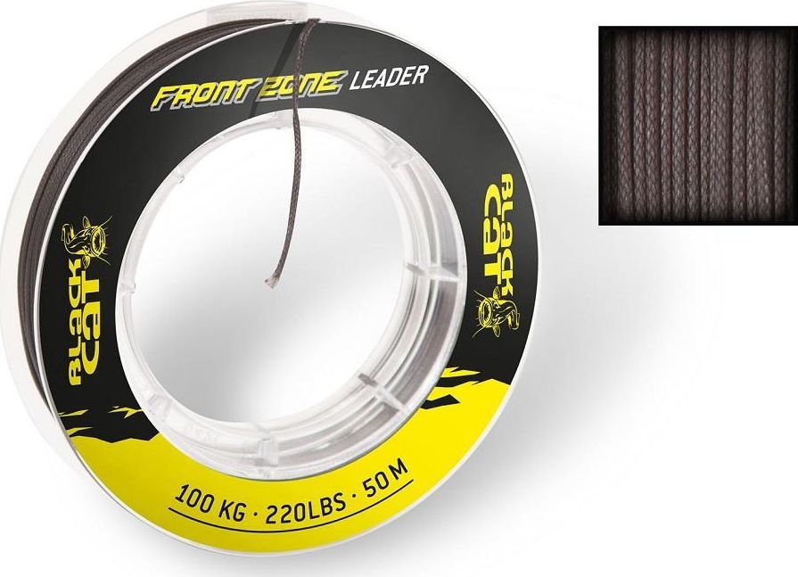 Black Cat Plecionka Przyponowa Front Zone 90kg 50m 0,80mm