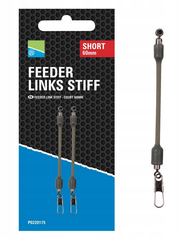 Preston Łącznik Feeder Links Stiff Short 6cm