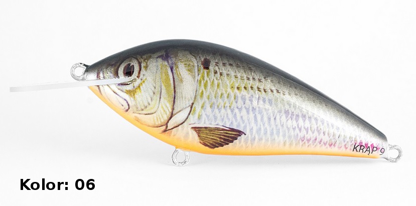 Bonito Wobler Krąp 9cm SDR Pływający #06
