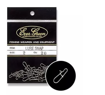 Evergreen agrafka E.G. Lure Snap #00 16szt.