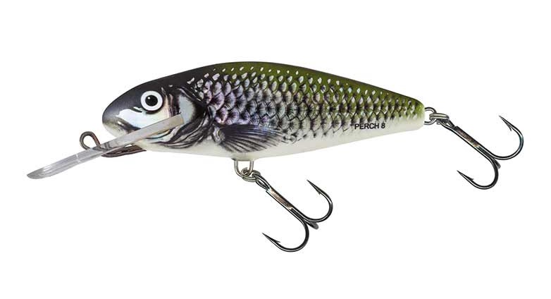 Salmo Wobler Perch Pływający DR 8cm Holo Bleak