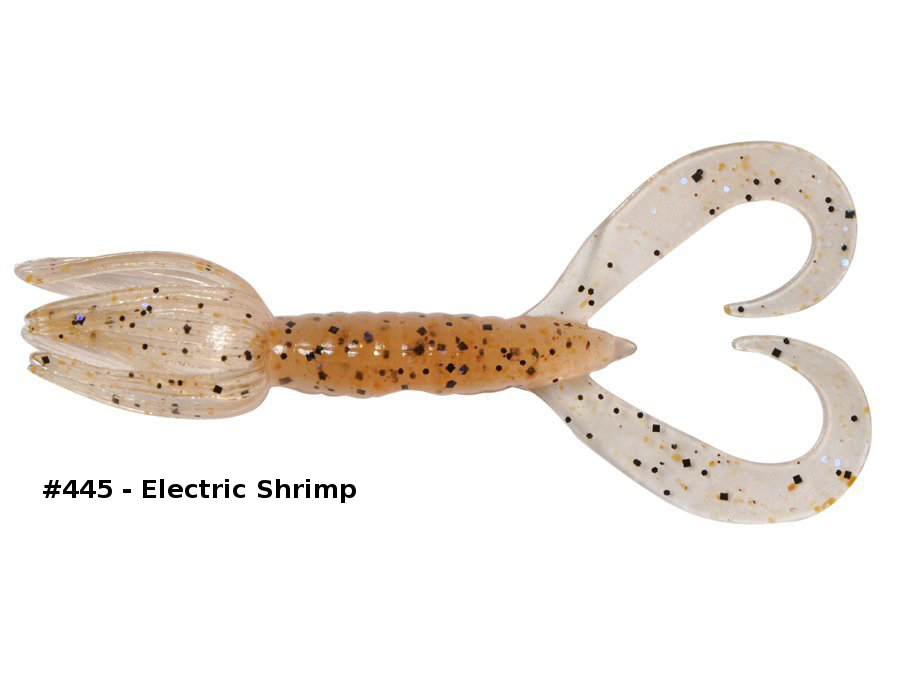 Keitech Guma Little Spider 3" 7,6cm 445 Electric Shrimp
