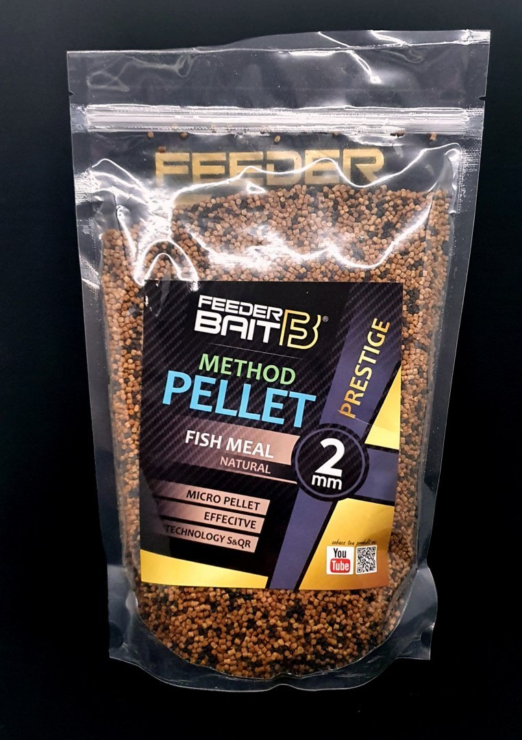 Feeder Bait Micro Pellet Prestige Fish Meal Natural 2mm 800g