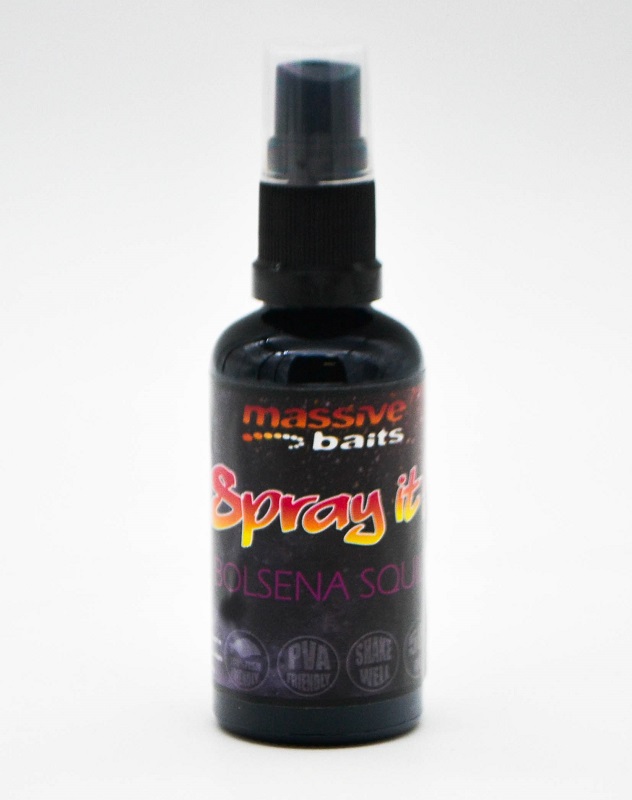 Massive Baits Spray It Bolsena Squid 50ml