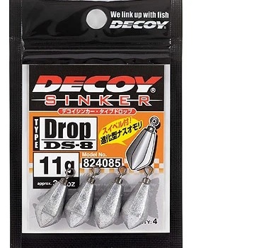 Decoy Ciężarek DS-8 Type Drop #7g - 6szt.