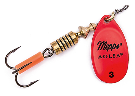 Mepps błystka AGLIA FLUO CZERWONA #2