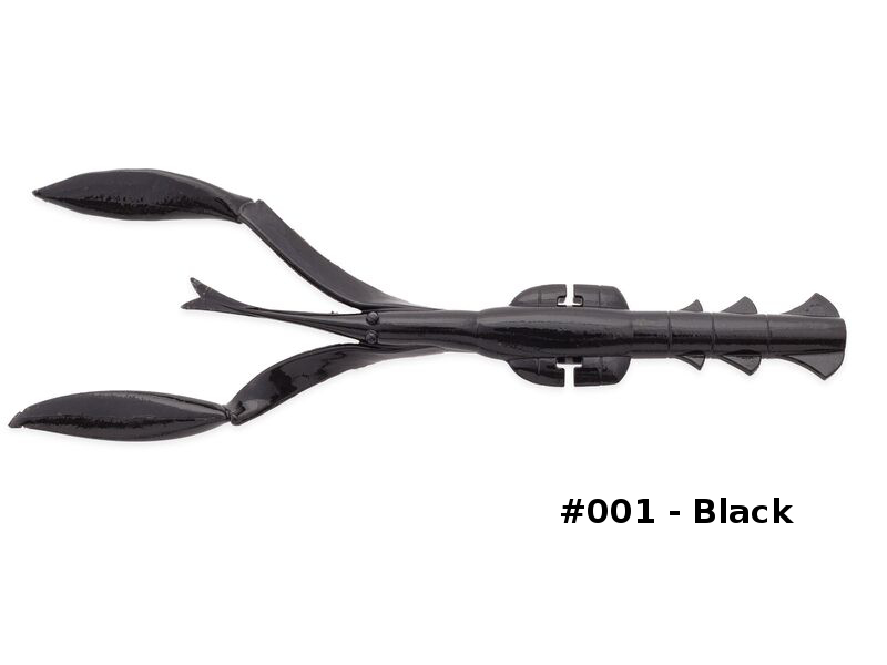 Keitech Guma Rak Krewetka Neco Camaron 5,5" 14cm 001 Black