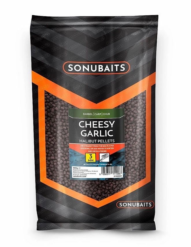 Sonubaits Method Pellets Cheesy Garlic Halibut 3mm 800g