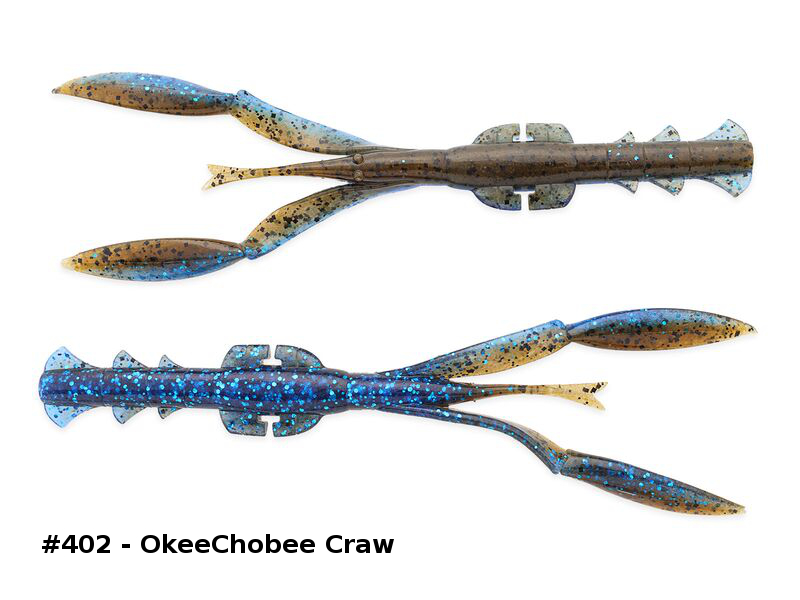 Keitech Guma Rak Krewetka Neco Camaron 5,5" 14cm 402 Okeechobee Craw