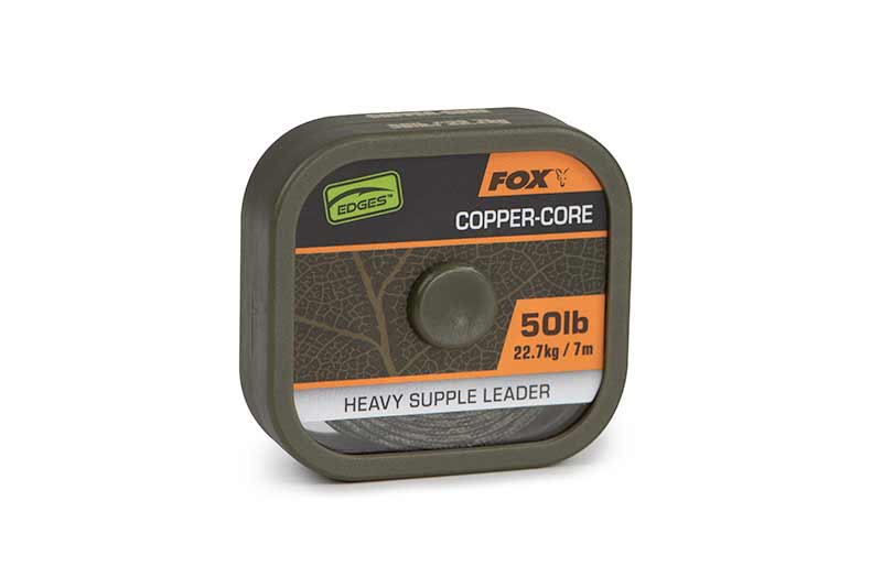 Fox Materiał Przyponowy Edges Naturals Copper-Core 50lb 7m